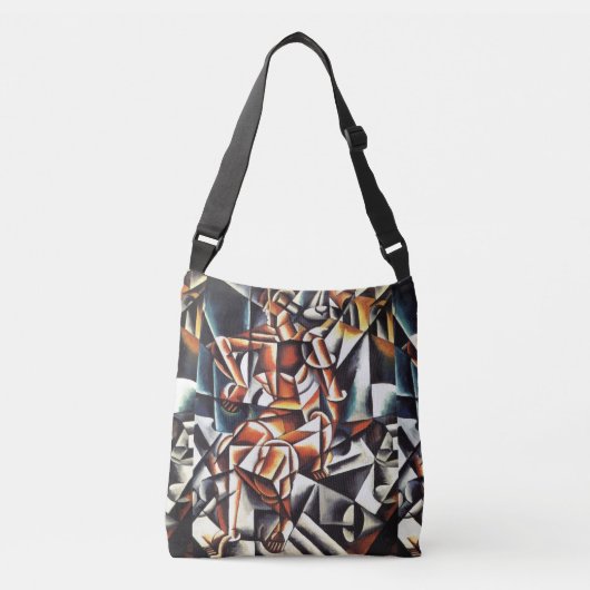 Popova-kunstzakken Crossbody Tas (Voorkant)