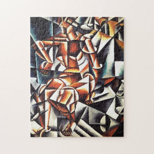 Popova’s kunst puzzel (Verticaal)
