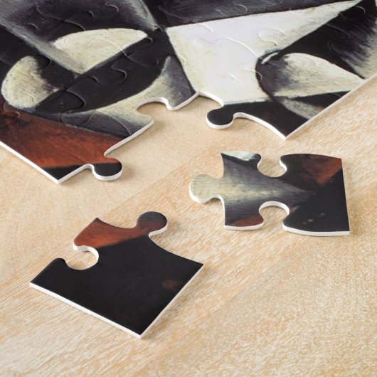 Popova’s kunst puzzel legpuzzel (Zijkant)