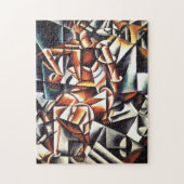 Popova’s kunst puzzel legpuzzel (Verticaal)