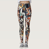 Popova's art leggings (Voorkant)