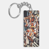 Popova's belangrijkste productieketen sleutelhanger (Voorkant Links)