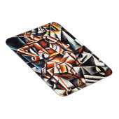 Popova's kunstmagneet magneet (Rechterzijde)