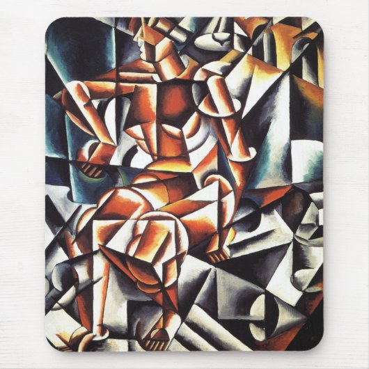 Popova's kunstmousepad muismat (Voorkant)