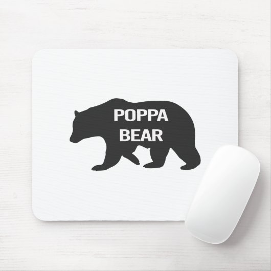 Poppa-Beer - Show papa waar je om geeft Muismat (Met muis)