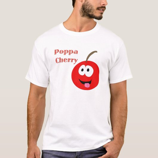 Poppa Cherry T-shirt (Voorkant)
