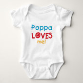 Poppa Loves Me T-shirts en geschenken (Voorkant)