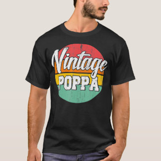  Poppa Vaders Dag Opa Gift T-shirt
