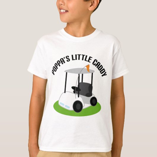 Poppas Caddy (Golf) T-shirt (Voorkant)