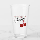 Popped Cherry Beer Glass Glas (Voorkant)
