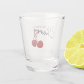 Popped Cherry Shot Glass Glas (Achterkant)