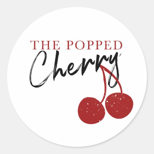 Popped Cherry Sticker (Voorkant)