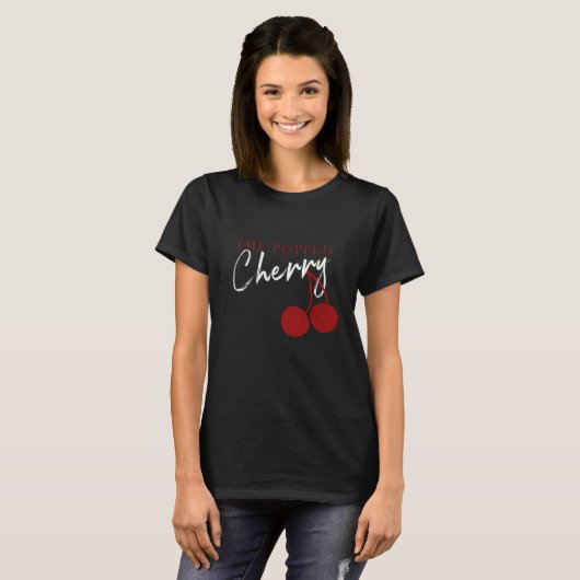 Popped Cherry t-shirt (Voorkant volledig)