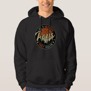 Poppen als een opa alleen koel Retro Fath Hoodie
