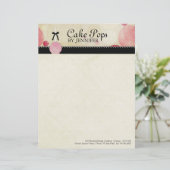 Poppen Bakery Letterhead Custom Briefhoofd (Staand voorkant)