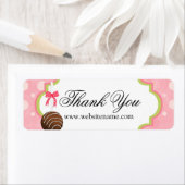 Poppen bakkerij bedankt etiket (Insitu)