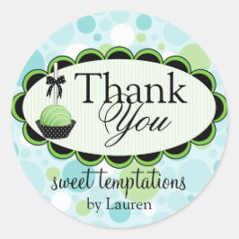 Poppen bakkerij Dank u Doos zegels