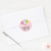 Poppen Bakkerij Doos Verzegeling Ronde Sticker (Envelop)
