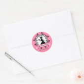 Poppen Bakkerij Doos Verzegeling Ronde Sticker (Envelop)