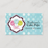 Poppen bakkerij in Aquamarine Visitekaartje (Voorkant)