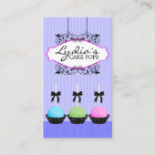Poppen bakkerij in Lavender Visitekaartje (Voorkant)
