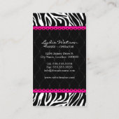 Poppen bakkerij visitekaartje (Achterkant)