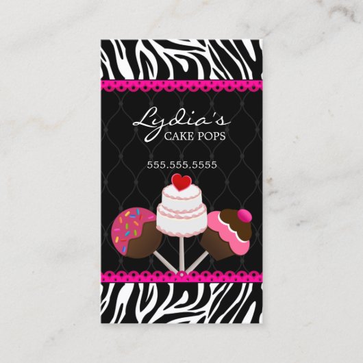 Poppen bakkerij visitekaartje (Voorkant)