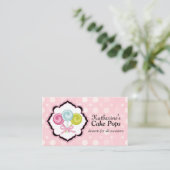 Poppen bakkerij visitekaartje (Staand voorkant)