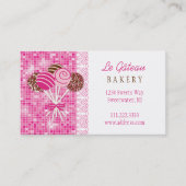 Poppen bakkerij: Visitekaartje (Voorkant)