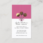 Poppen bakkerij visitekaartje (Achterkant)