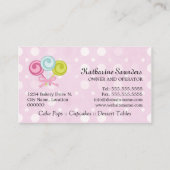 Poppen bakkerij visitekaartje (Achterkant)