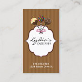Poppen bakkerij visitekaartje (Voorkant)