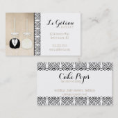 Poppen bakkerij: Visitekaartje (Voorkant / Achterkant)