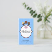 Poppen bakkerij visitekaartje (Staand voorkant)