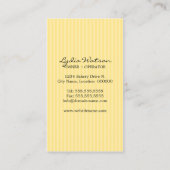 Poppen Bakkerij-Visitekaartjes Visitekaartje (Achterkant)