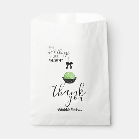 Poppen bakverpakking bedankzakje (Voorkant)