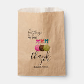 Poppen bakverpakking bedankzakje (Voorkant)