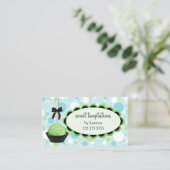 Poppen bekerglas visitekaartje (Staand voorkant)