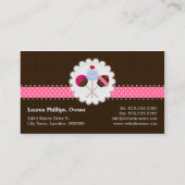 Poppen bekerglas visitekaartje (Achterkant)