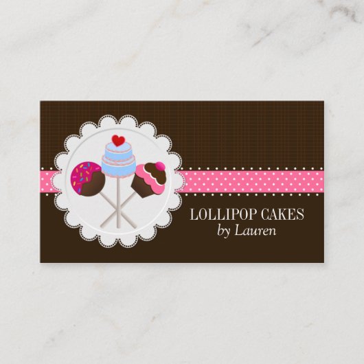 Poppen bekerglas visitekaartje (Voorkant)