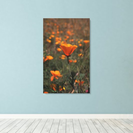 Poppen Canvas Afdruk (Insitu (Houten vloer))