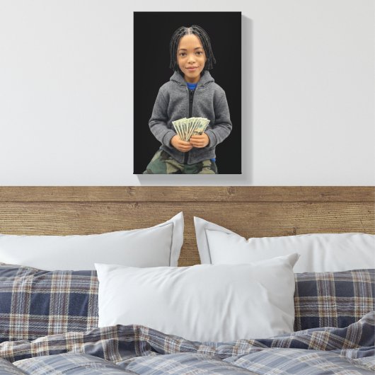 Poppen Canvasprint Canvas Afdruk (Insitu (Slaapkamer))