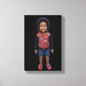 Poppen Canvasprint Canvas Afdruk (Voorkant)