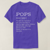 Poppen Definitie Grootvader Dag GiftsMen T-shirt (Design voorkant)