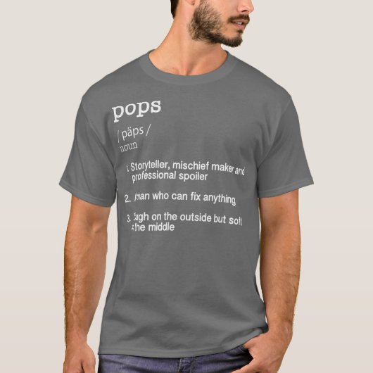 Poppen Definitie T Funny Cool Cadeau CadeauT-shirt T-shirt (Voorkant)