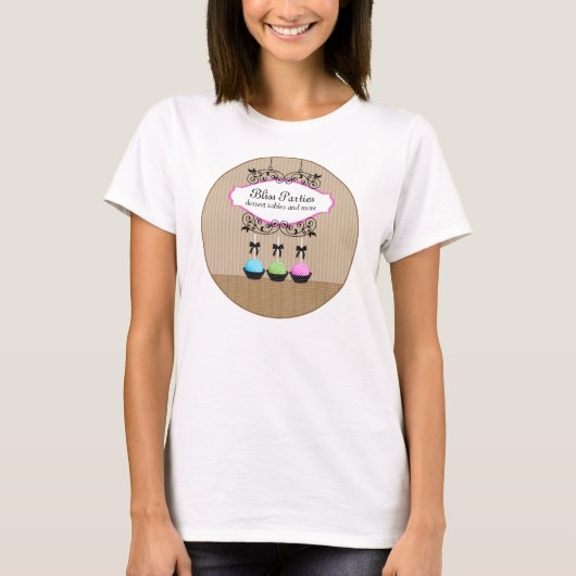 Poppen desserts business t-shirt (Voorkant)