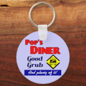 Poppen Diner Keuken Gezegde Sleutelhanger (Voorkant)