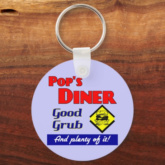 Poppen Diner Keuken Gezegde Sleutelhanger (Voorkant)