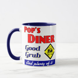 Poppen Diner Keuken Kunst Koffie Mok