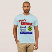 Poppen Diner Kitchen Art T-shirt (Voorkant volledig)